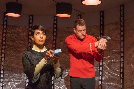 Rekha Sharma and Steven Dengler in Star Trek Continues (2013)