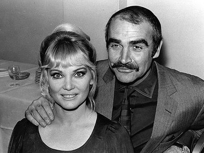 Sean Connery and Diane Cilento