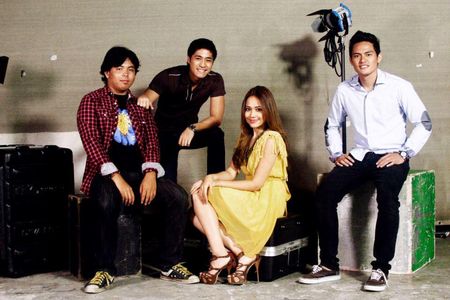 Victor Villanueva, Van Roxas, Paul Jake Castillo, and Phoebe Kaye Fernandez in My Paranormal Romance (2011)