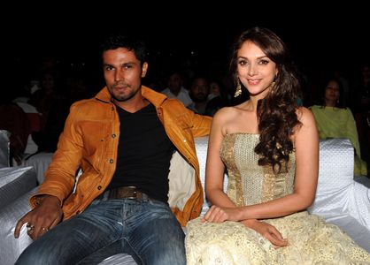 Randeep Hooda, Vishesh Bhatt, and Aditi Rao Hydari at an event for Murder 3 (2013)