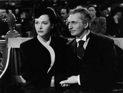 Hedy Lamarr and Felix Bressart in Crossroads (1942)