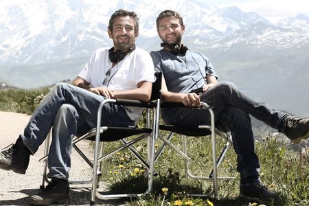 Olivier Nakache and Éric Toledano in The Intouchables (2011)