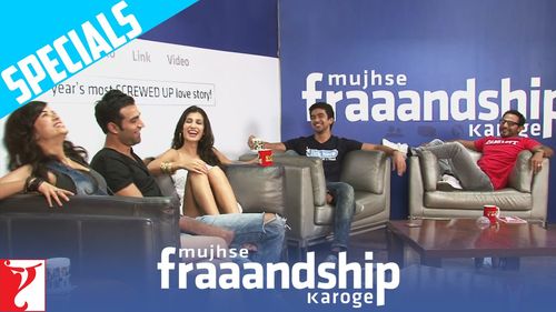 Saba Azad, Tara D'Souza, Saqib Saleem, and Nishant Dahiya in Mujhse Fraaandship Karoge (2011)