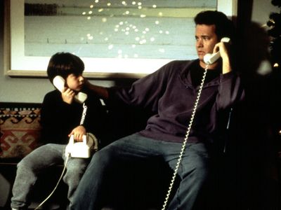 Tom Hanks and Ross Malinger in Sleepless in Seattle (1993)