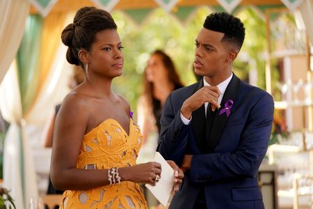 Jabari Banks and Cassandra Freeman in Bel-Air (2022)