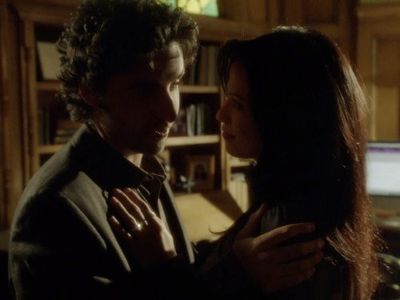 David Krumholtz and Navi Rawat in Numb3rs (2005)