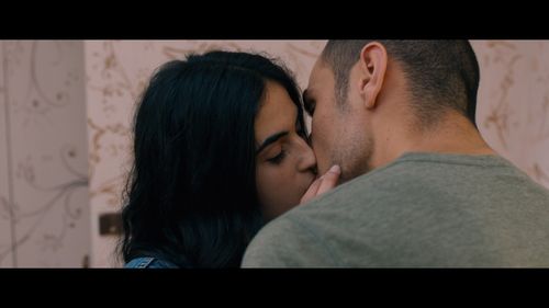 Adam Bakri and Leem Lubany in Omar (2013)