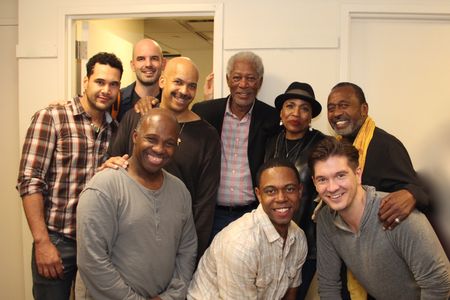 Rafael Poueriet and cast of Lady Day