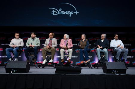 James Bobin, Dan Hennah, Erik Henry, Tish Monaghan, Dan Shotz, Jeff White, and John Steinberg at an event for Percy Jack