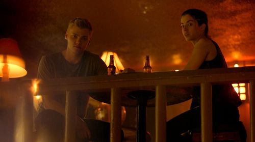 Dani Alvarado and Levi Meaden in Aftermath (2016)