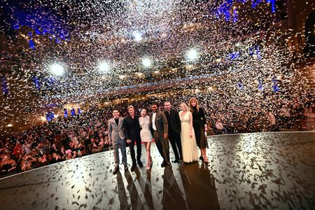 Brad Pitt, Matthew Plouffe, Damien Chazelle, Li Jun Li, Jovan Adepo, Olivia Hamilton, and Ophélie Meunier at an event fo