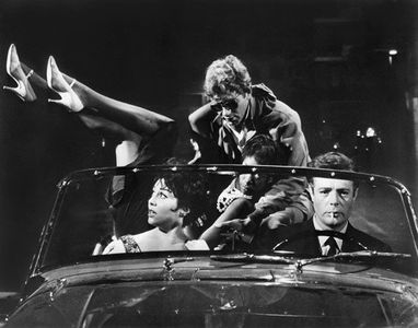 Marcello Mastroianni, Walter Santesso, and Mary Janes in La Dolce Vita (1960)