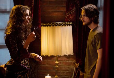 Kaniehtiio Horn and Landon Liboiron in Hemlock Grove (2013)