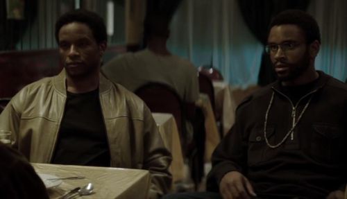 Nnamdi Asomugha and Luke Forbes in Crown Heights (2017)