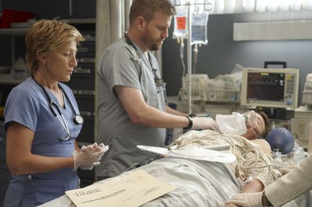 Edie Falco and Stephen Wallem in Nurse Jackie (2009)