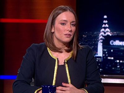 Julia Ioffe in The Colbert Report (2005)