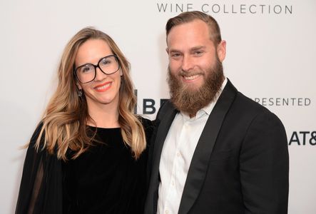 Jake Burghart and Meredith Danluck at an event for State Like Sleep (2018)