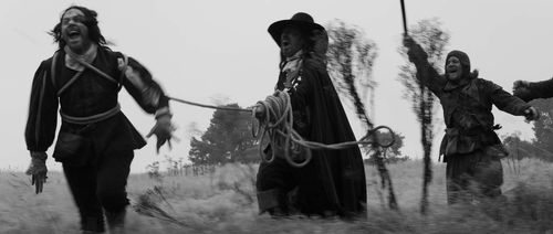 Reece Shearsmith, Michael Smiley, and Richard Glover in A Field in England (2013)