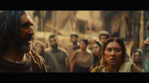 John Lynch and Alexandra Vino in Paul, Apostle of Christ (2018)