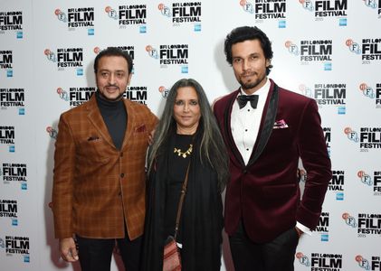 Gulshan Grover, Randeep Hooda, and Deepa Mehta at an event for Beeba Boys (2015)