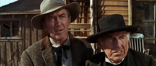 James Stewart and Ed Begley in Firecreek (1968)