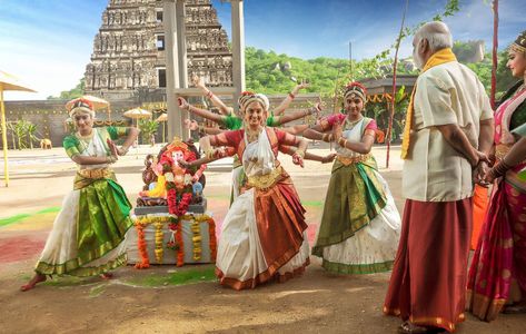 K. Raghavendra Rao in Om Namo Venkatesaya (2017)