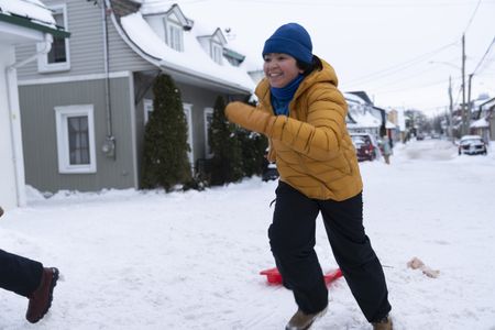 Philippe Bossé, Wayne Castle, and Dominic Mariche in Snow Day (2022)