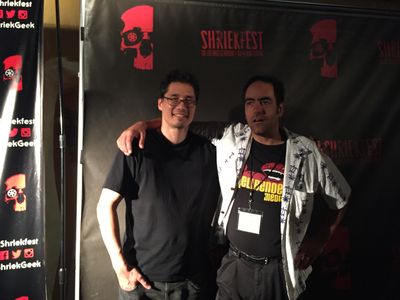 Edward Martin III and John Wheaton (of KNB) at Shriekfest 2017