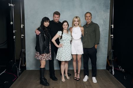 Dash Mihok, Kannon, Kiernan Shipka, Matt Smukler, and Samantha Hyde at an event for Wildflower (2022)