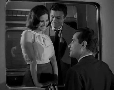 Farid El-Atrash, Faten Hamamah, and Ahmed Ramzy in Story of a Whole Life (1965)