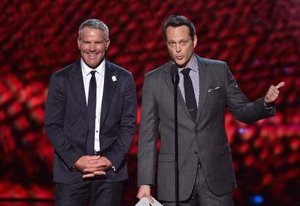 Vince Vaughn and Brett Favre