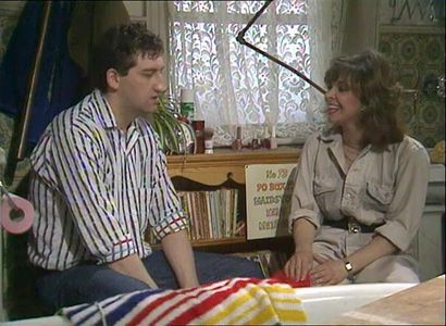 Kim Goody and Jimmy Nail in No 73 (1982)