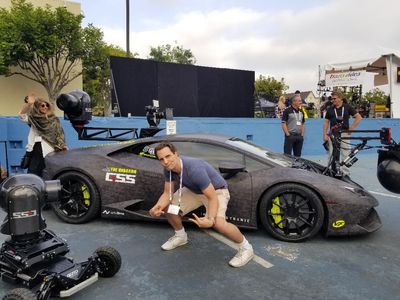 Mark Heidelberger at the CineGear Expo on the Paramount lot