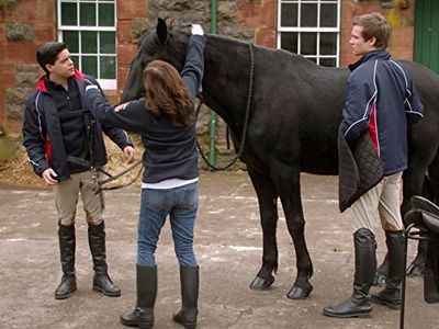 Kendra Leigh Timmins, Oliver Dench, and Manuel Pacific in Ride (2016)