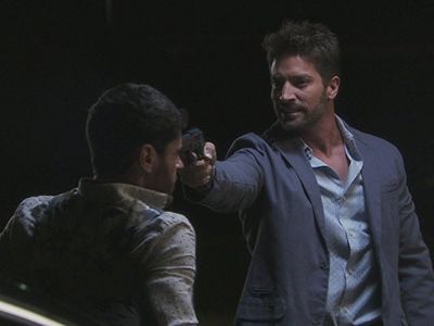 David Chocarro and José María Galeano in La Doña (2016)