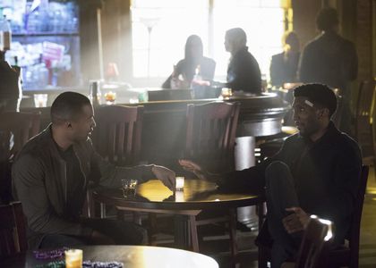 Yusuf Gatewood and Charles Michael Davis in The Originals (2013)