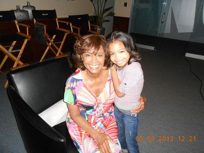 On set of #BMJ w/Margaret Avery