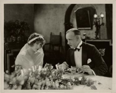 Paulette Duval and Lewis Stone in Cheaper to Marry (1925)