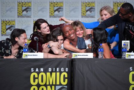 David Harewood, Mehcad Brooks, Jesse Rath, Andrea Brooks, Azie Tesfai, Melissa Benoist, Katie McGrath, and Nicole Maines