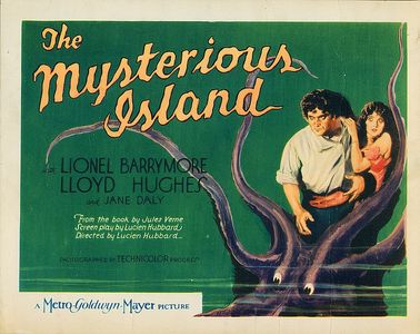 Jacqueline Gadsdon and Lloyd Hughes in The Mysterious Island (1929)