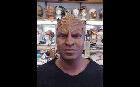 L Sidney as Klingon in STAR TREK ENTERPRISE