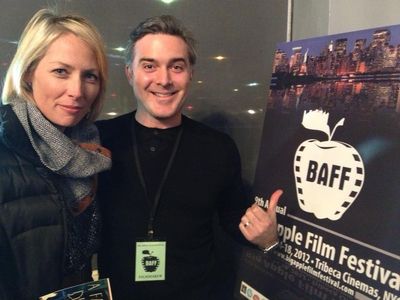 Regina Schneider and Peter Davenport at BAFF for A Family Dinner