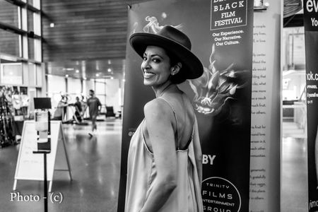 Salma Shaw at the Detroit Black Film Festival