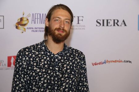 Gabriele Fabbro on the red carpet of Arpa International Film Festival 2018.