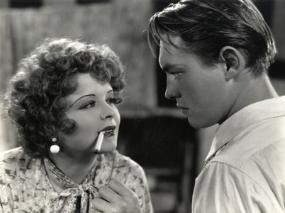 Clara Bow and Richard Cromwell in Hoopla (1933)