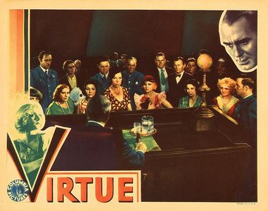 Carole Lombard, Pat O'Brien, Vance Carroll, Jack Cheatham, Shirley Grey, Lew Kelly, and Mayo Methot in Virtue (1932)