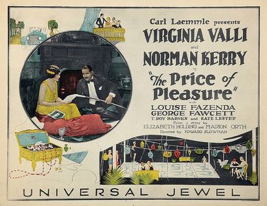 Norman Kerry and Virginia Valli in The Price of Pleasure (1925)