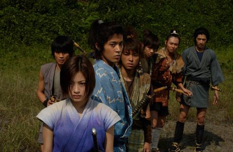 Shun Oguri and Aya Ueto in Azumi (2003)