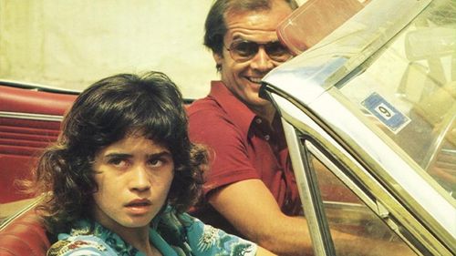 Jack Nicholson and Maria Schneider in The Passenger (1975)