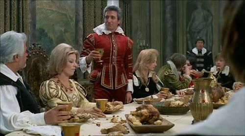 Renato Baldini, Gioia Desideri, Hansi Linder, and Mimmo Palmara in Isabella, Duchess of the Devils (1969)